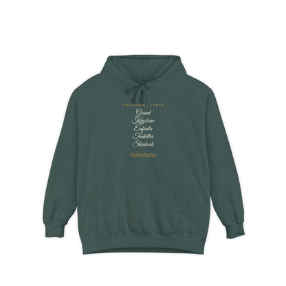 Oklahoma Lakes Hoodie | Comfort Colors