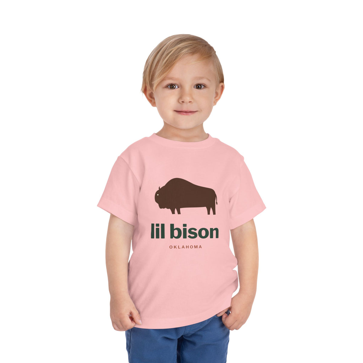 lil bison Oklahoma Toddler Tee