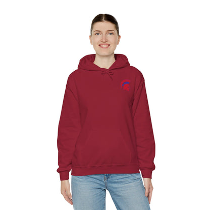Spartan Soccer Club Distressed Crest Gildan Hoodie