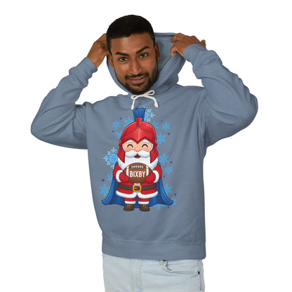 Spartan Football Santa Premium Comfort Colors Hoodie