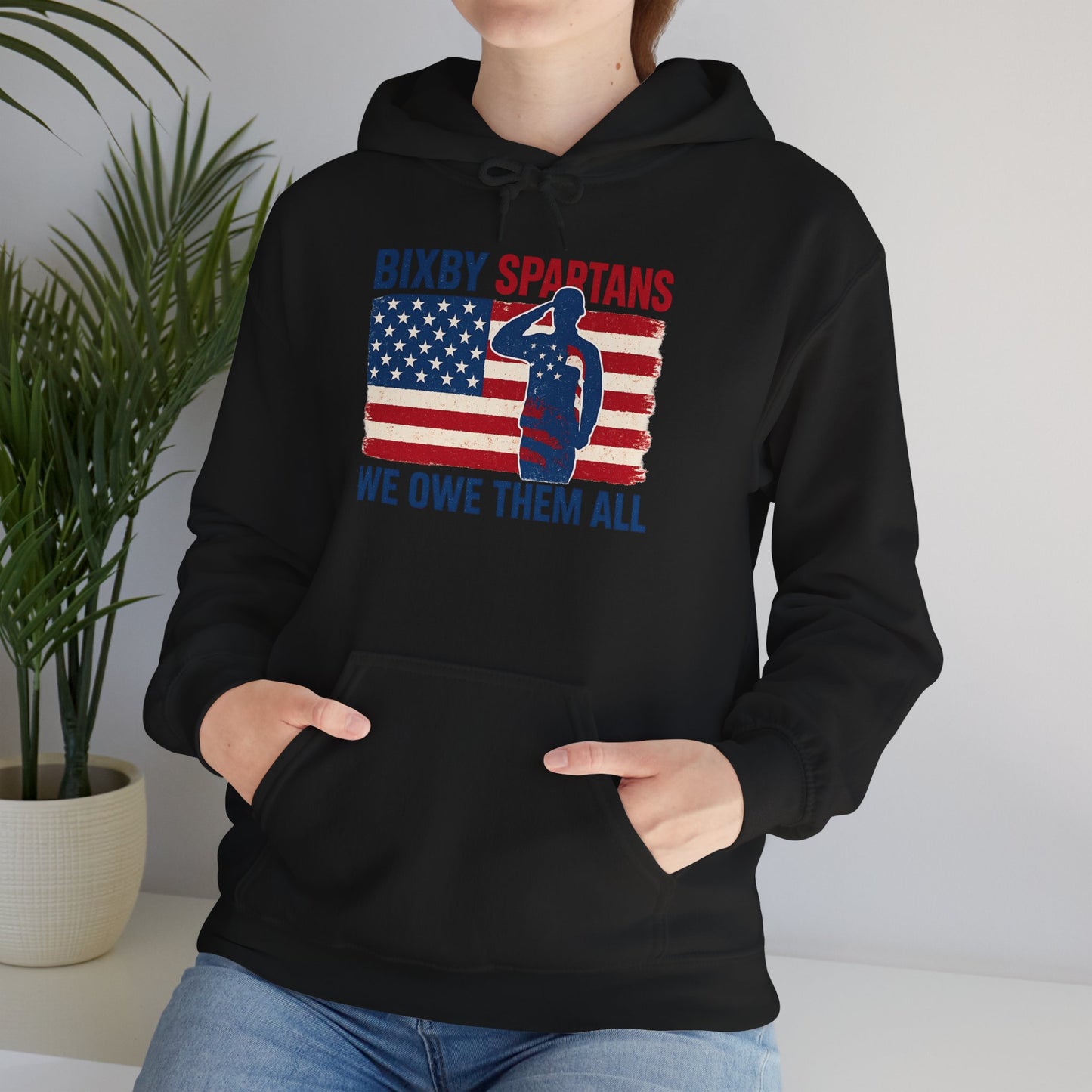 Bixby We Owe Them All Gildan Hoodie
