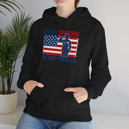 Bixby We Owe Them All Gildan Hoodie