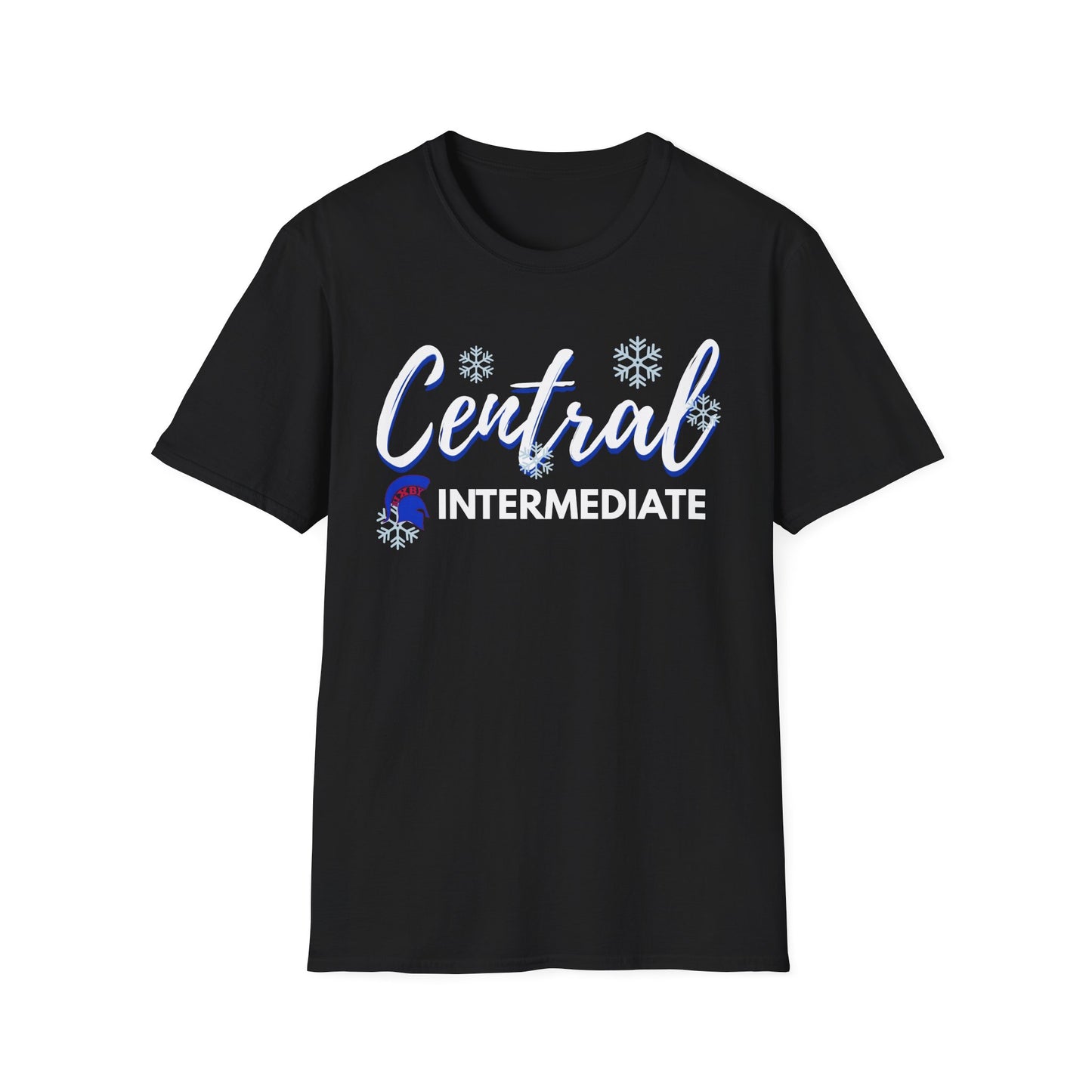 Bixby Spartan Central Intermediate Snow Day Softstyle Tee