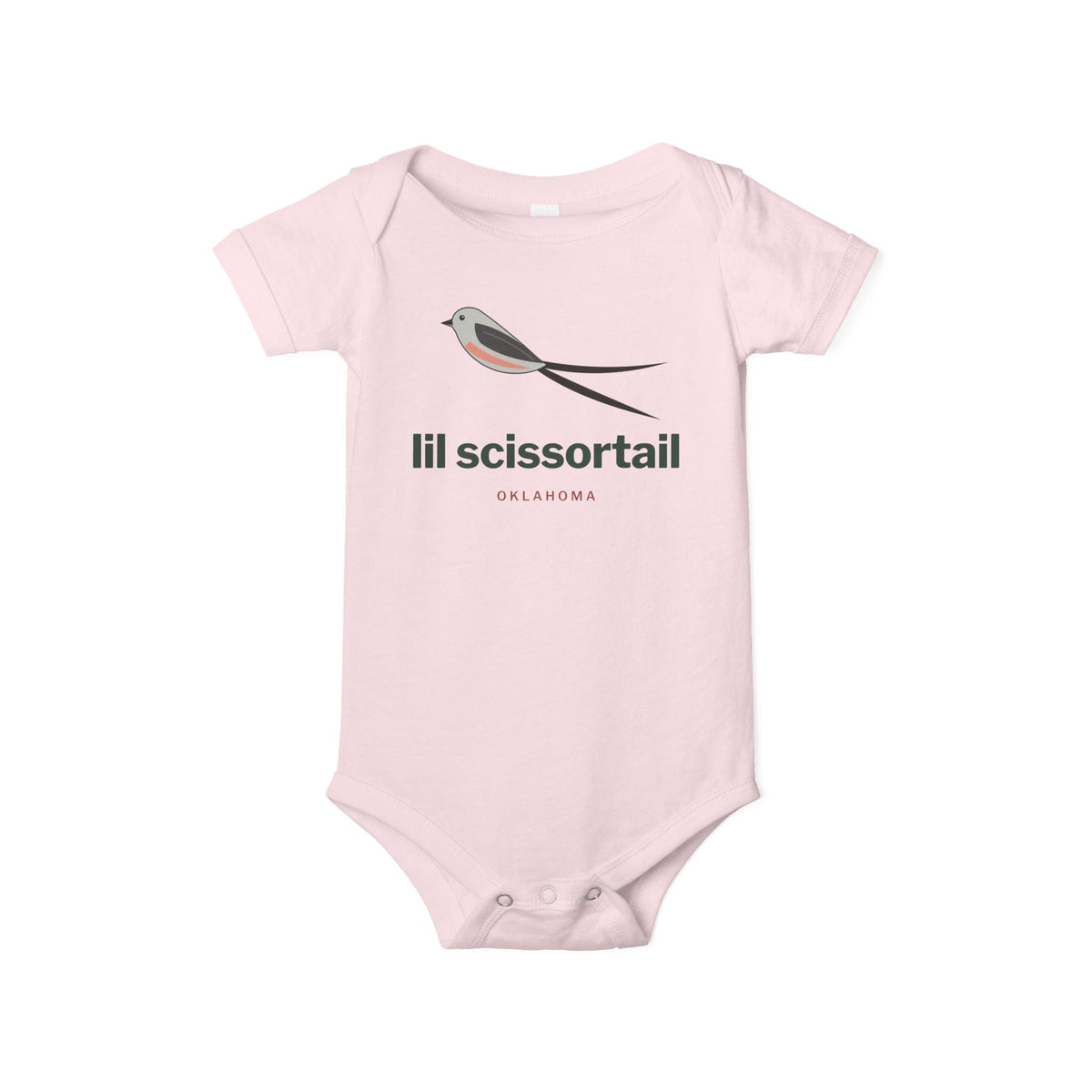 lil scissortail Oklahoma Baby Bodysuit