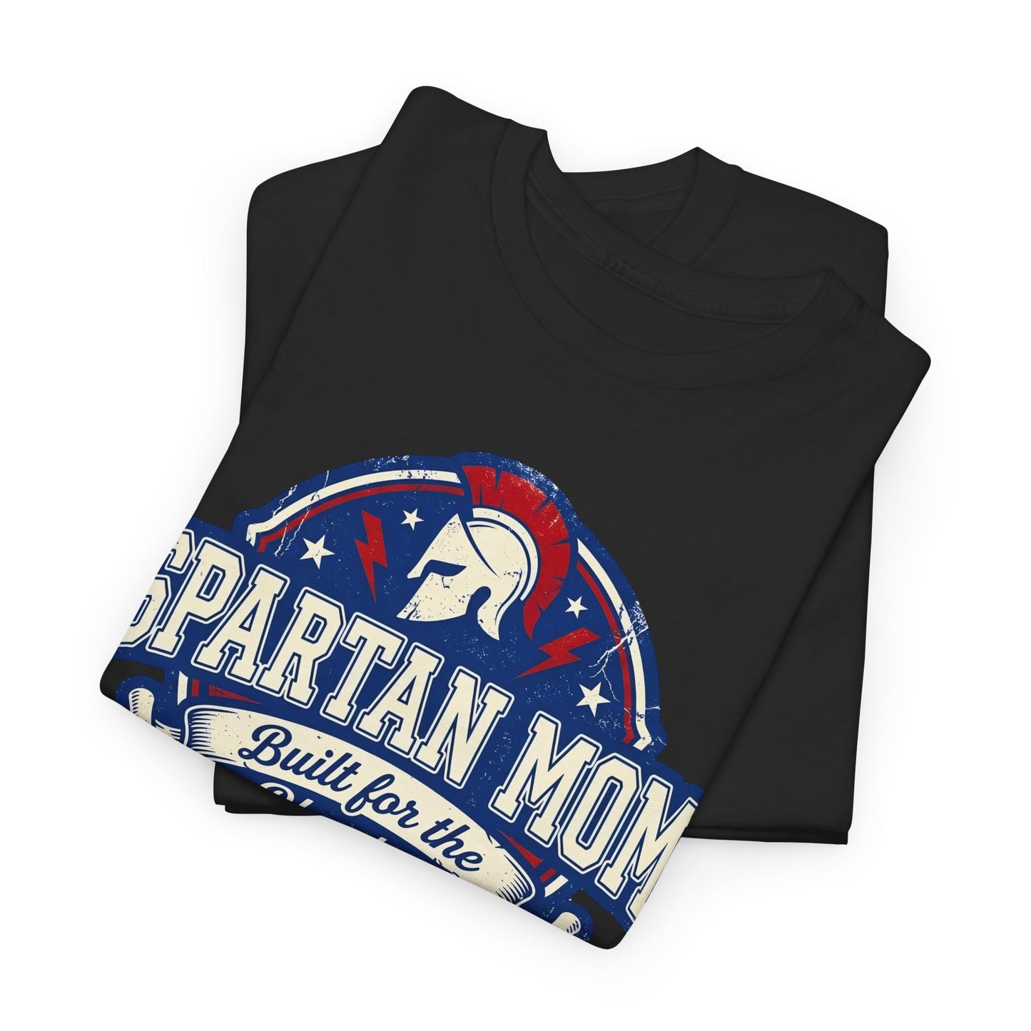Spartan Mom T-Shirt - Built for the Bleacher, School Spirit Mom Tee
