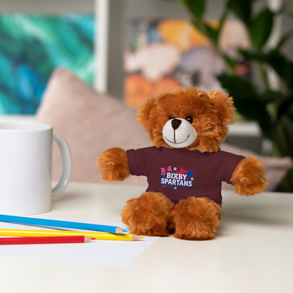 Spartan Cheer Stuffed Animal Logo