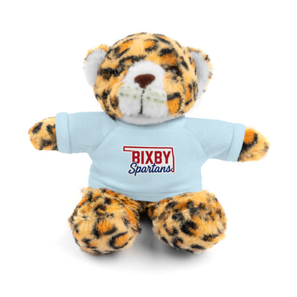 Bixby Oklahoma Spartan Stuffed Animal Logo