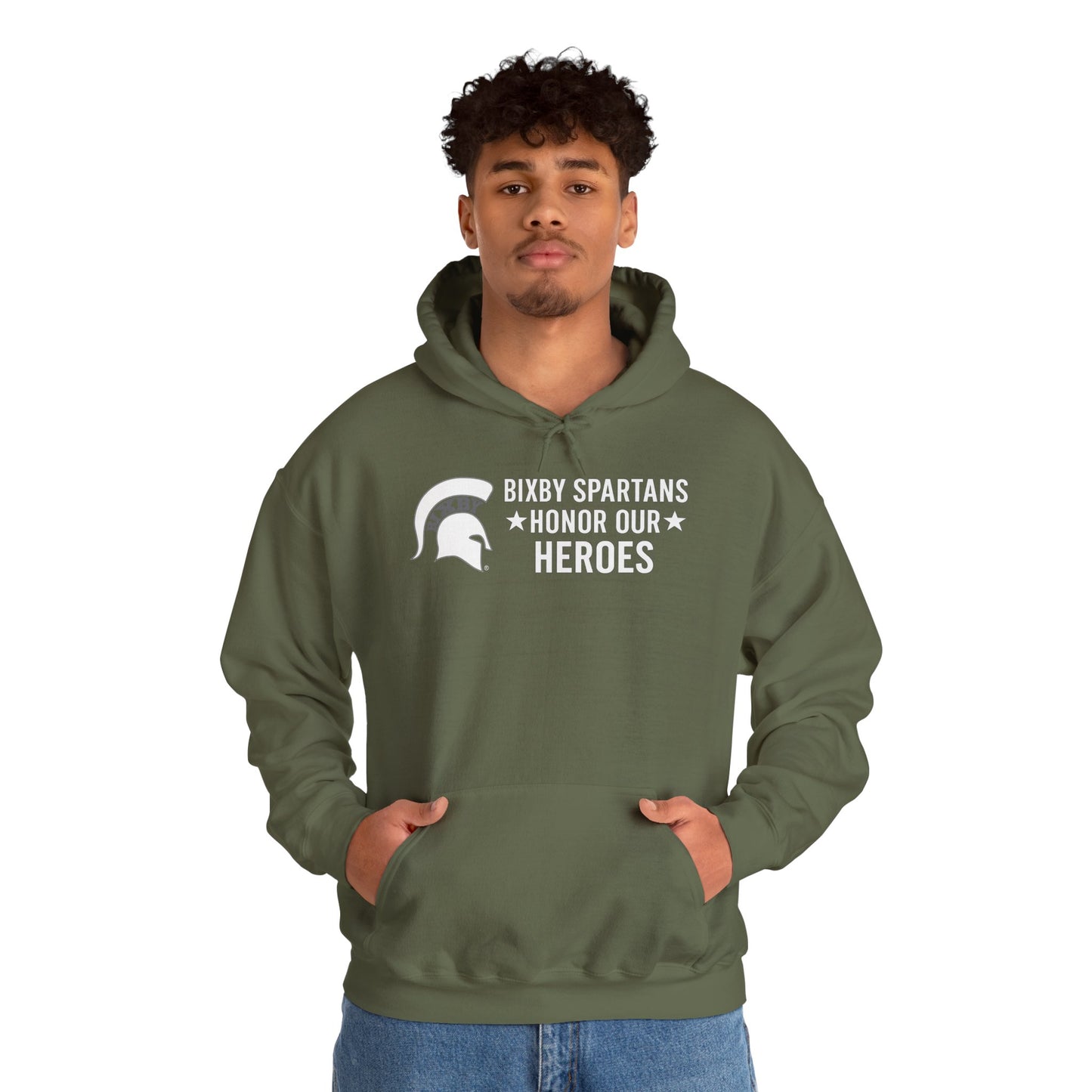 Spartans Honor Our Heroes Gildan Hoodie