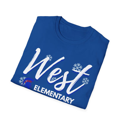 Bixby Spartan West Elementary Snow Day Softstyle Tee