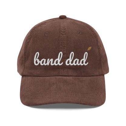 Band Dad Script Corduroy Cap | Bixby