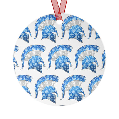 Spartan Winterfrost Metallic Christmas Tree Ornament