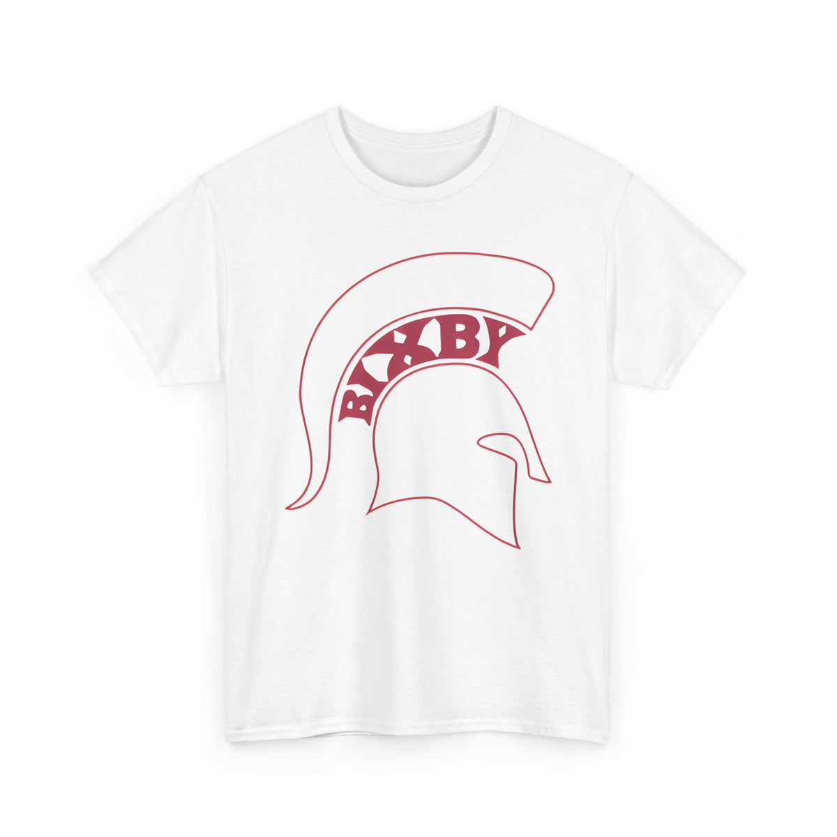 Red Bixby Logo Gildan Tee