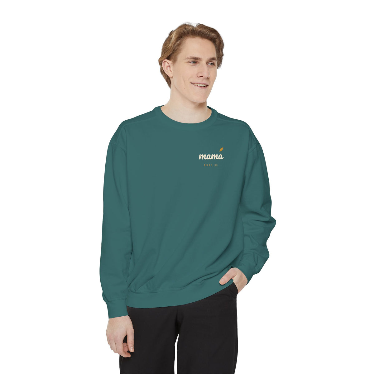 Bixby Mama Left-Chest Comfort Colors Crewneck