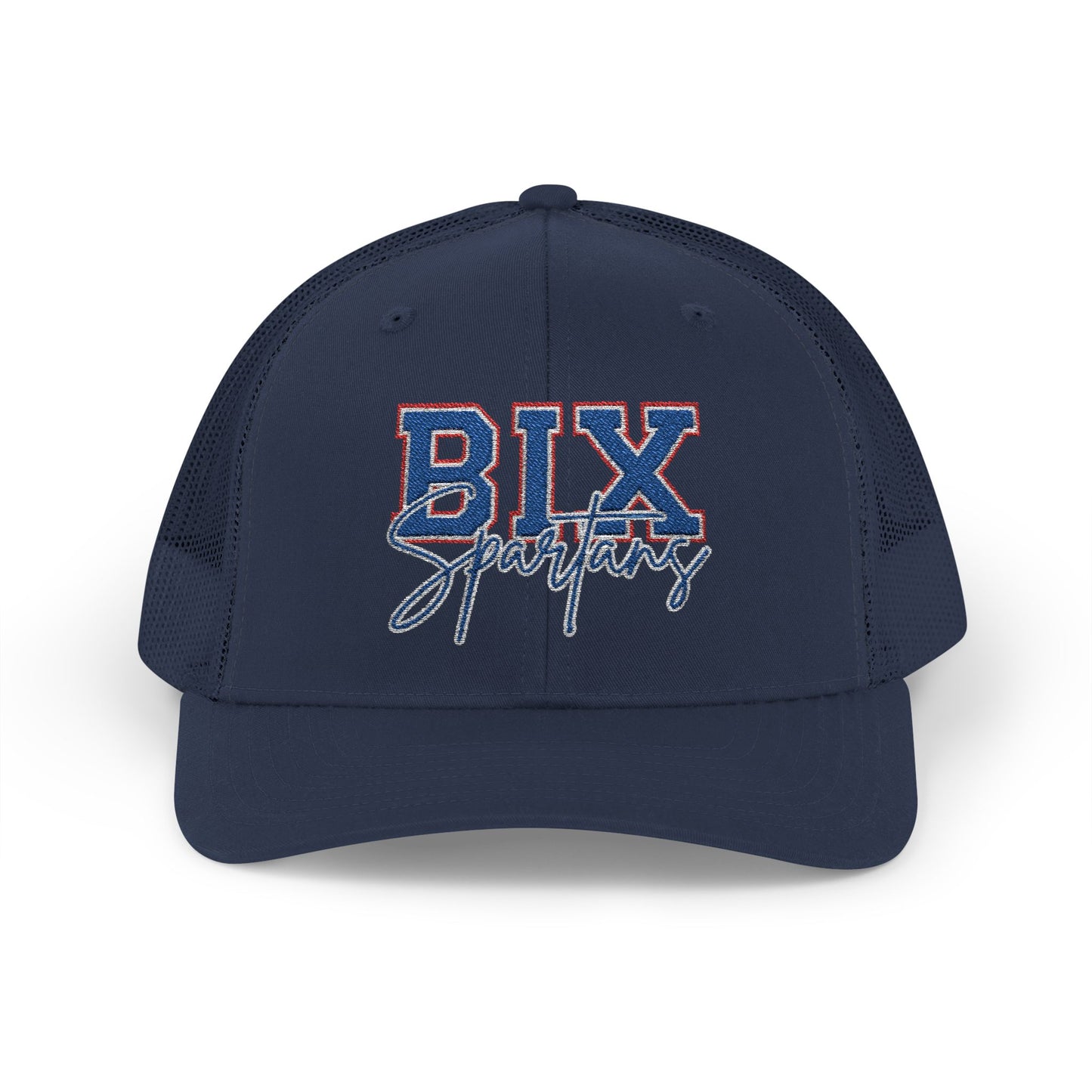 'BIX' Script Embroidered Trucker Snapback