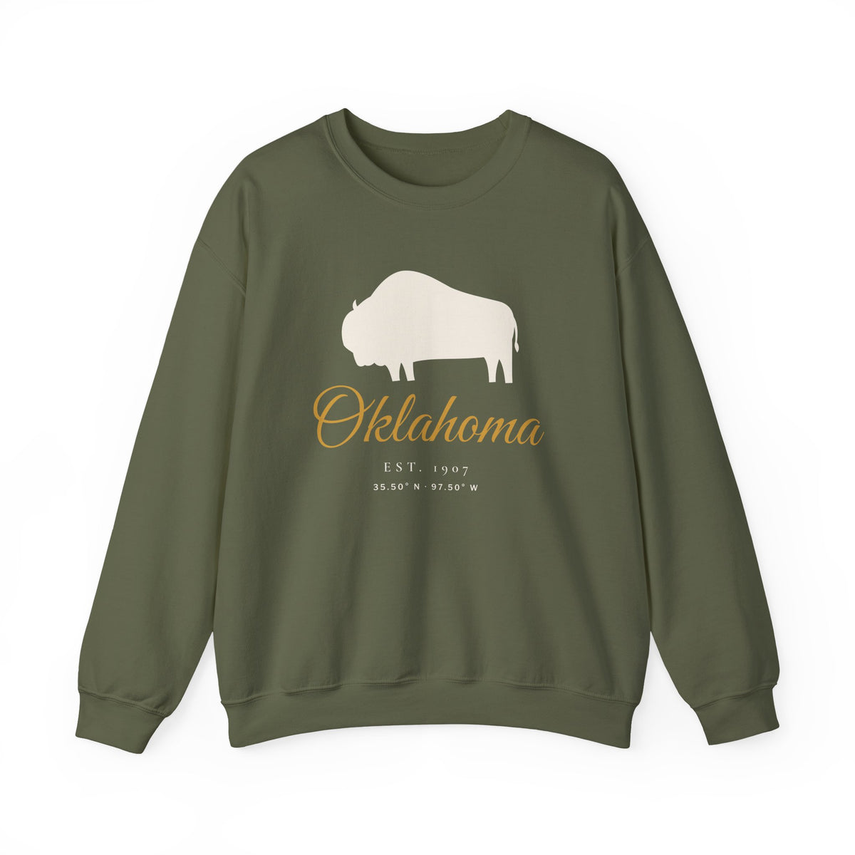 Oklahoma Bison Crewneck Sweatshirt