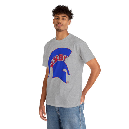 Spartan Blue Logo Gildan Tee