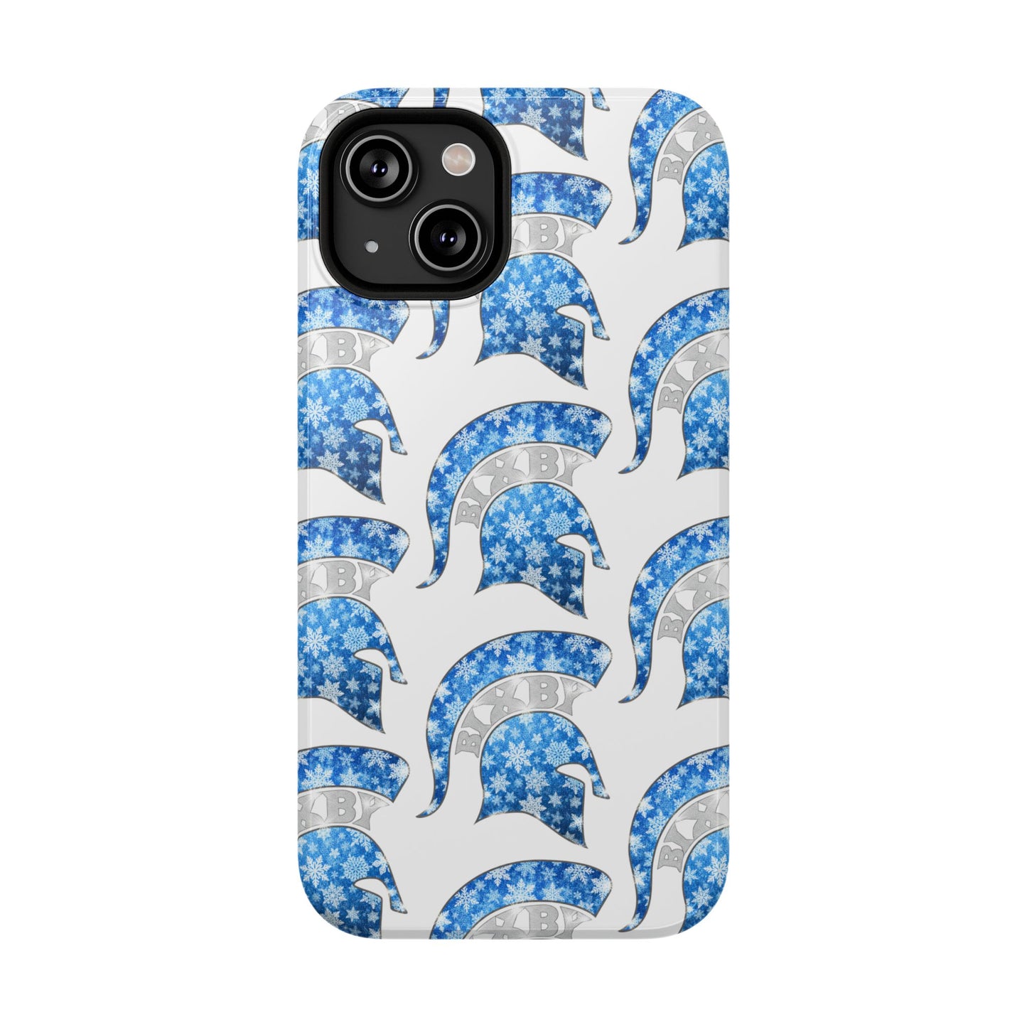 Bixby Spartan Winterfrost Logo Impact Resistant iPhone Case