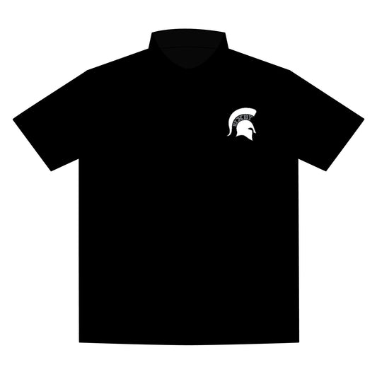 Spartan White Logo PosiCharge Sport-Tek Polo