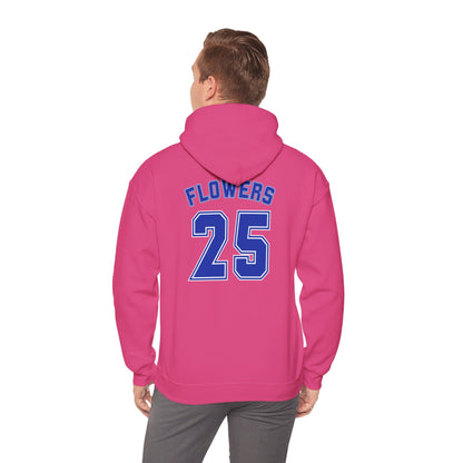 Bixby Spartans Basketball Gildan Hoodie with Back Player Print