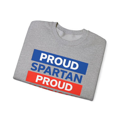 Proud Spartan Proud American Gildan Sweatshirt