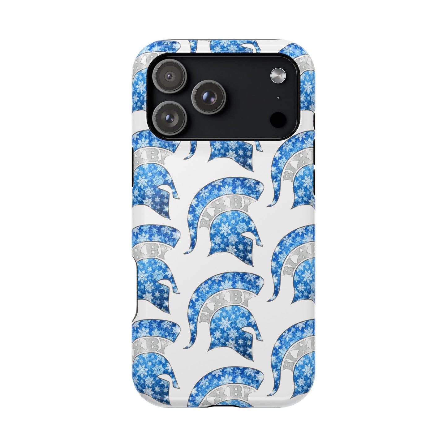 Bixby Spartan Winterfrost Logo Impact Resistant iPhone Case