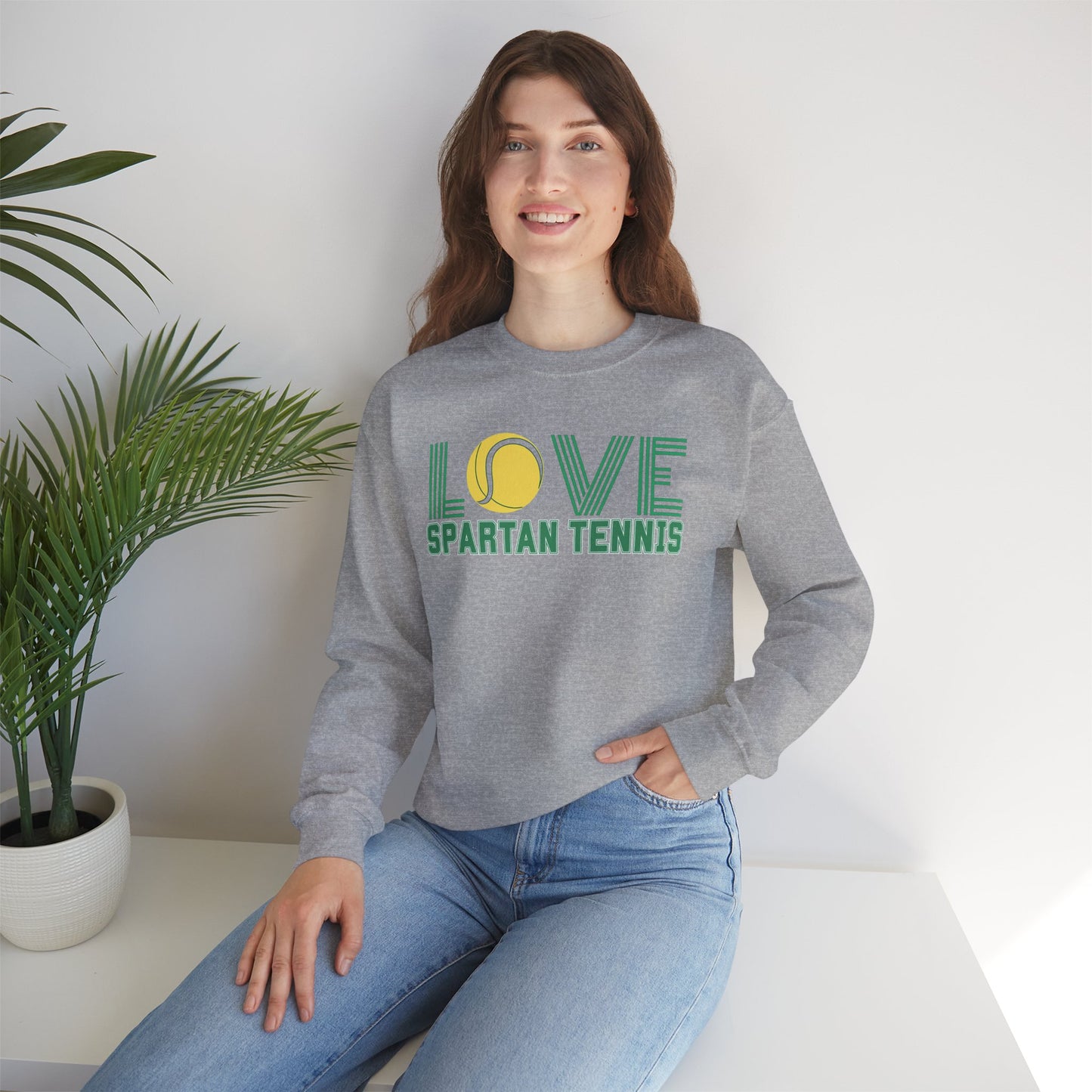 Bixby Spartan Tennis Gildan Sweatshirt
