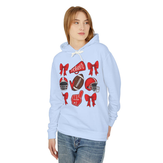 Spartan Cheer & Football Comfort Colors Hoodie