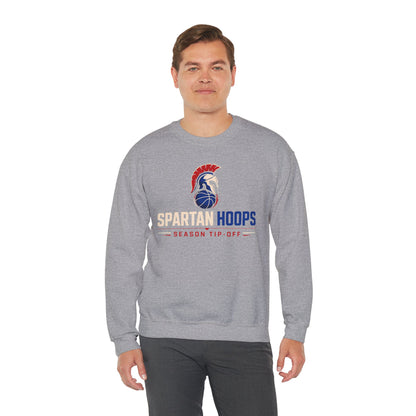Bixby Spartans Hoops - Season Tip-Off Basketball Pullover Sweatshirt