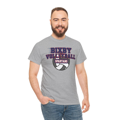 Bixby Spartan Volleyball Tee