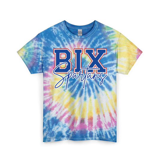 BIX Spartans Tie-Dye Spiral Gildan Tee