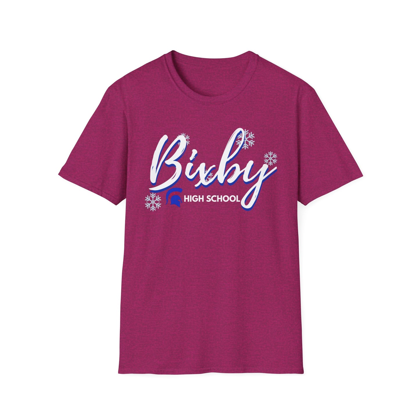 Bixby Spartan High School Snow Day Softstyle Tee