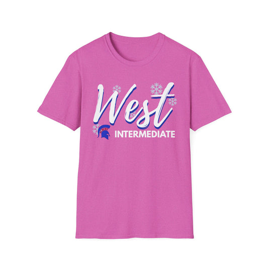 Bixby Spartan West Intermediate Snow Day Softstyle Tee