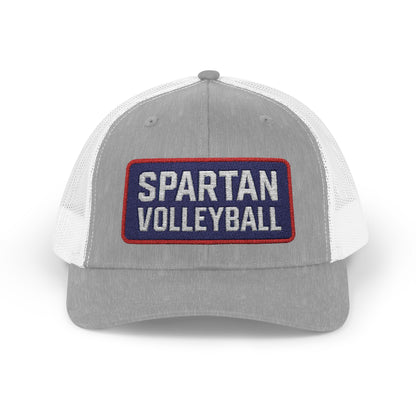 Spartan Volleyball Embroidered Trucker Hat