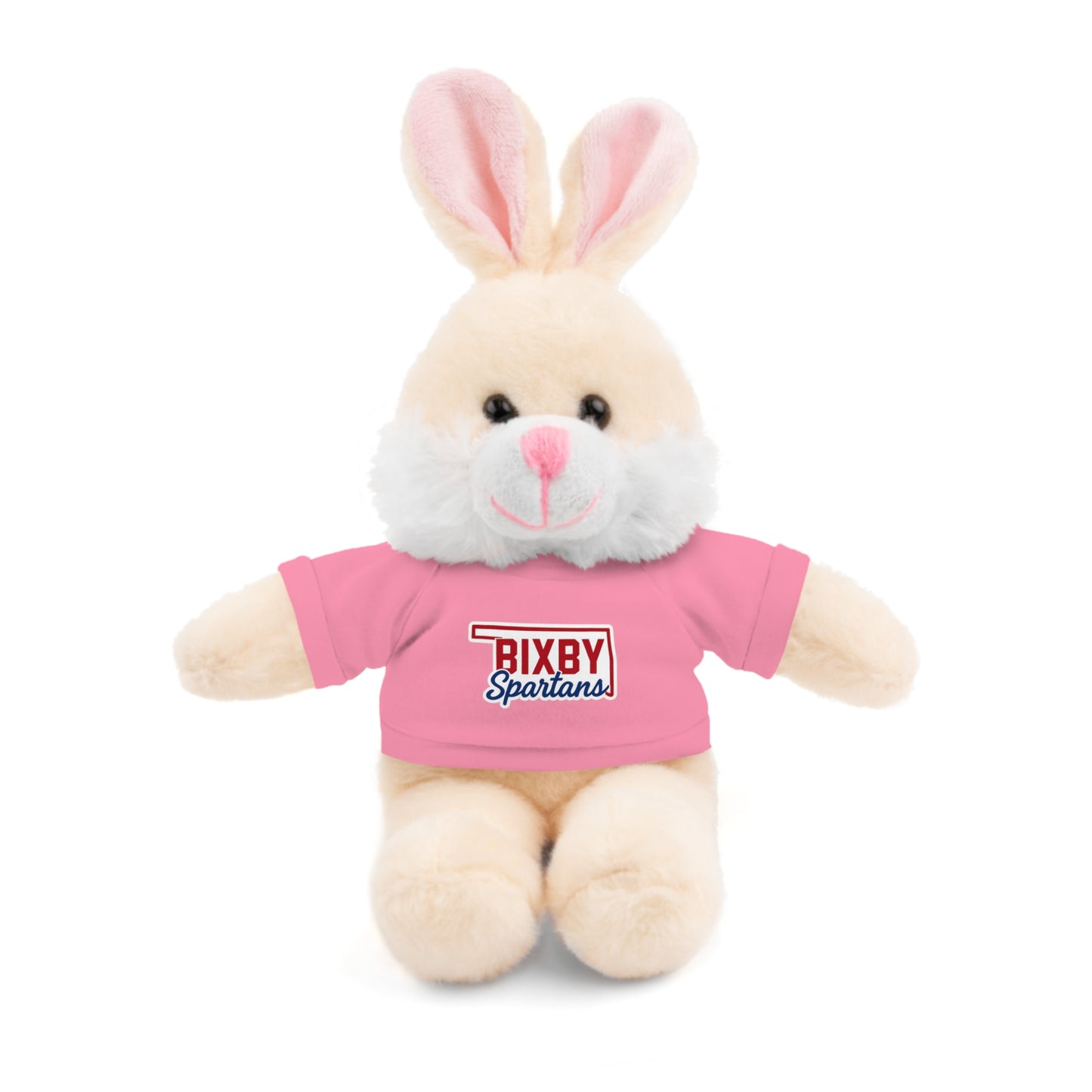 Bixby Oklahoma Spartan Stuffed Animal Logo