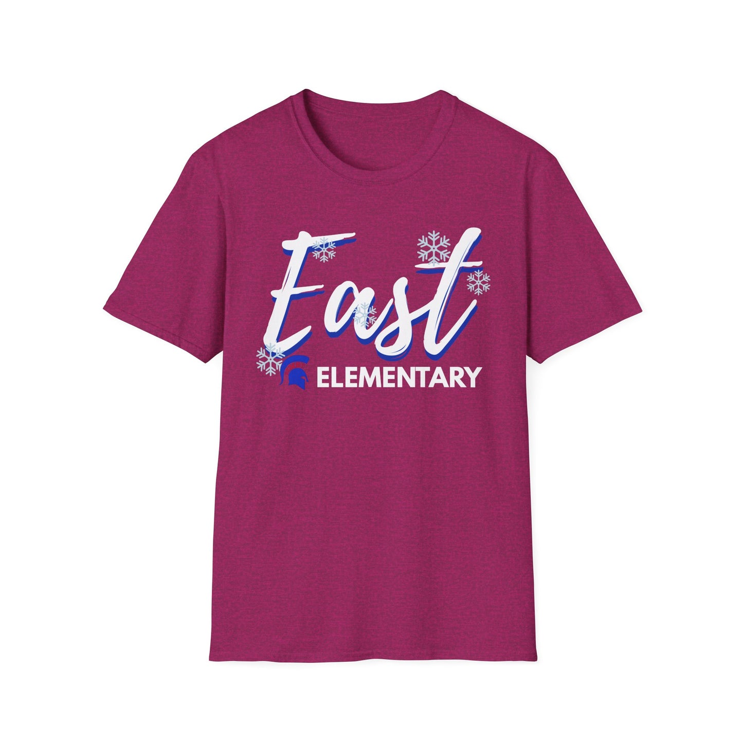Bixby Spartan East Elementary Snow Day Softstyle Tee