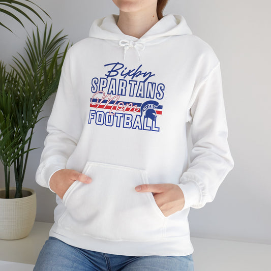 Bixby Spartans Football Mom Gildan Hoodie