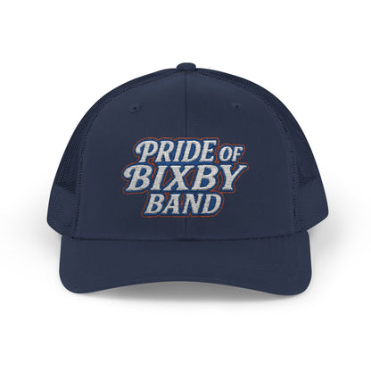 Pride of Bixby Band Embroidered Trucker Snapback