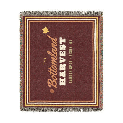 Bottomland Harvest Woven Throw Blanket