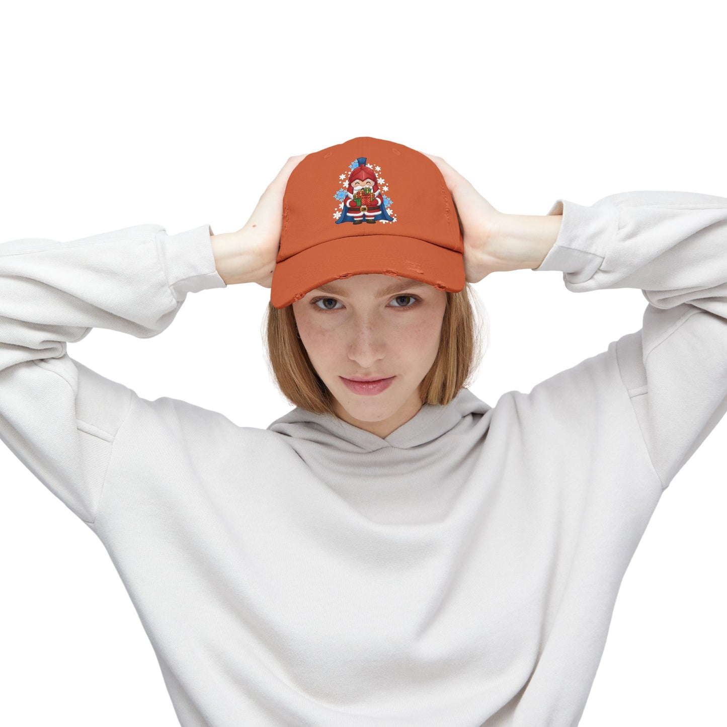 Spartan Clause Distressed Classic Ballcap