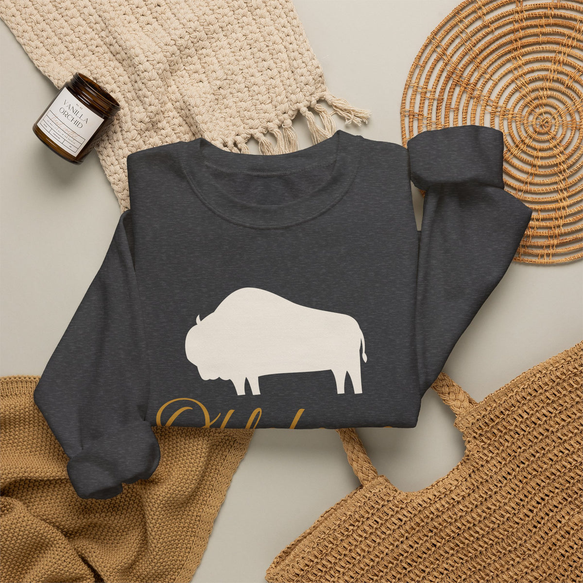 Oklahoma Bison Crewneck Sweatshirt