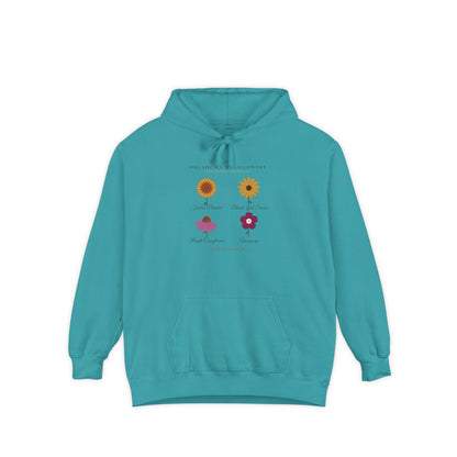 Oklahoma Wildflower Field Guide Hoodie | Comfort Colors