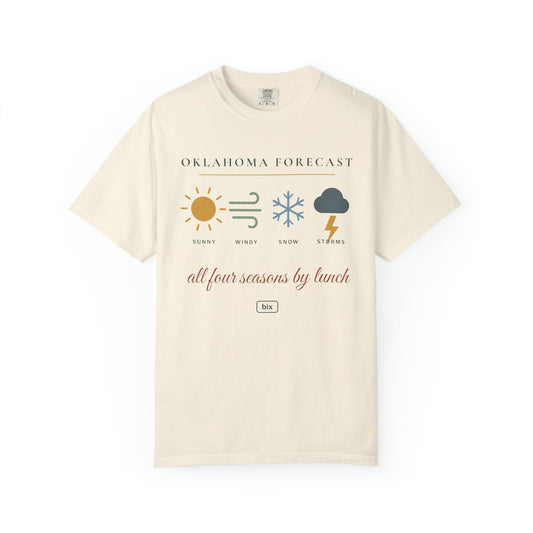 Oklahoma Forecast Tee | Comfort Colors