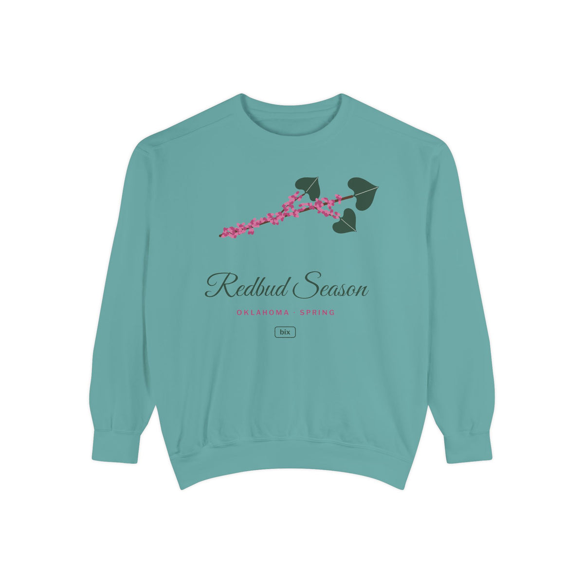 Redbud Season Oklahoma Crewneck Sweatshirt | Comfort Colors