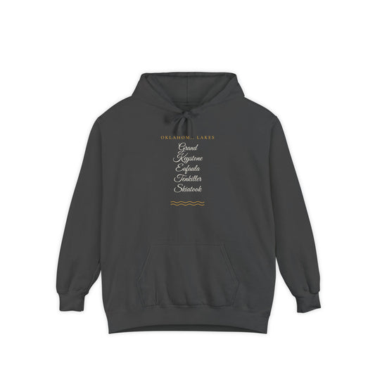 Oklahoma Lakes Hoodie | Comfort Colors