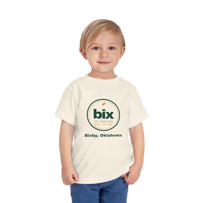 bix Stamp Bixby, Oklahoma Toddler Tee