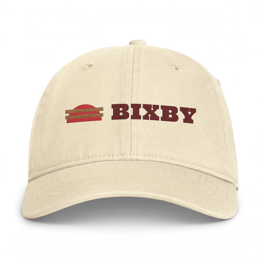 Bixby Retro Sunset Comfort Colors Washed Dad Cap