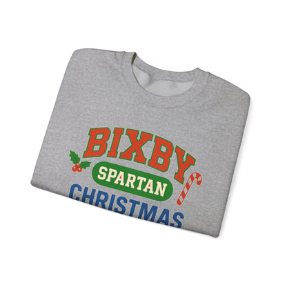 Bixby Spartans Christmas Decor Gildan Sweatshirt