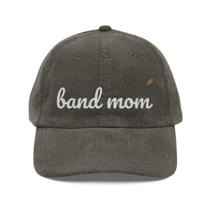 Band Mom Script Corduroy Cap | Bixby
