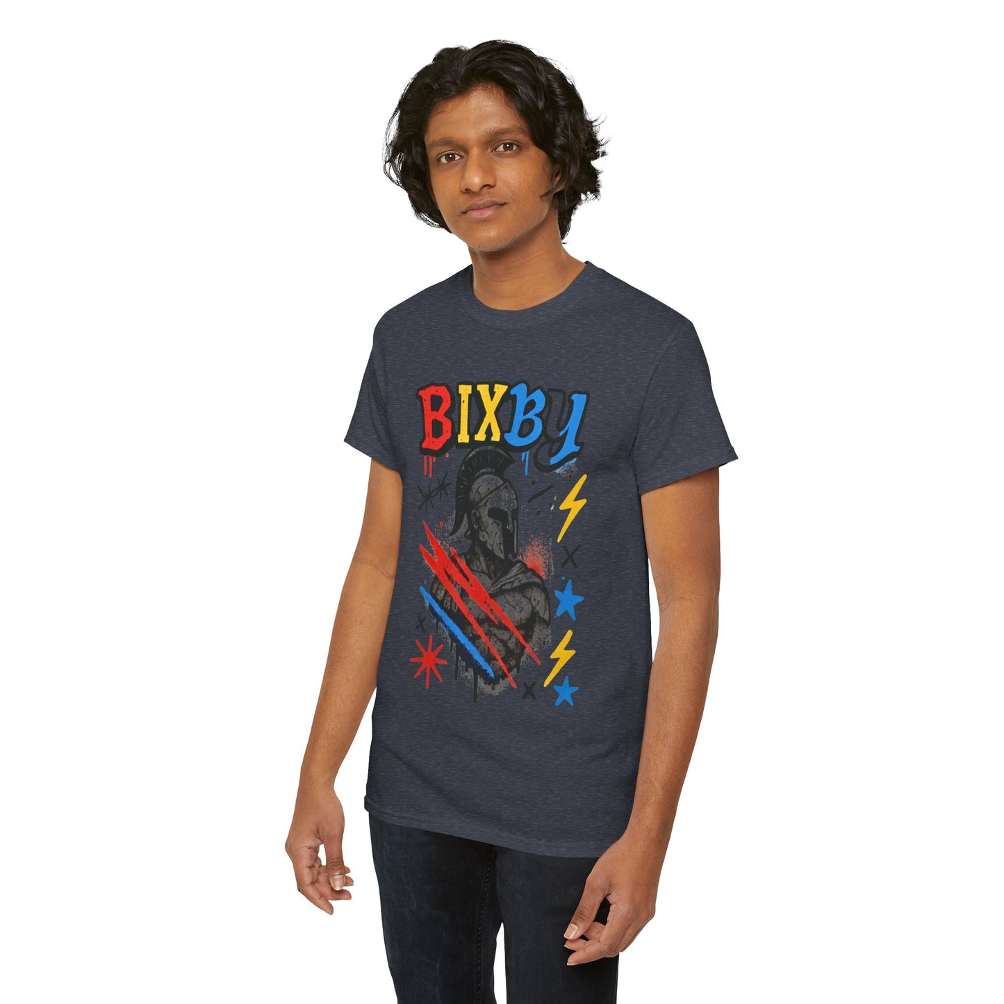 Bixby Spartan Graffiti Chaos Gildan Tee