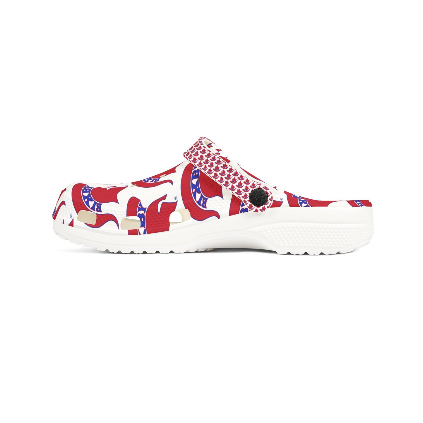 Spartan Red Logo Crocs